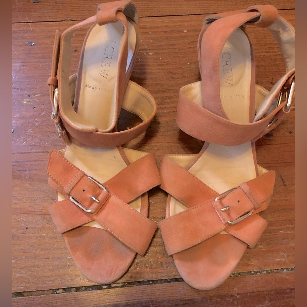 JCrew Strappy Heels